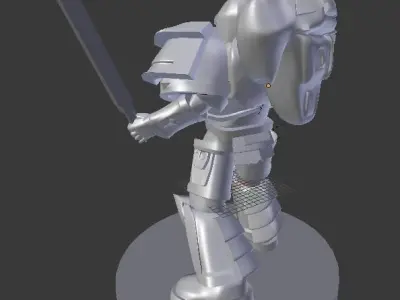 Armored Assault Paladin 3D print model
