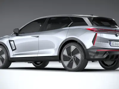  Generic SUV v1 2023 LowPoly 