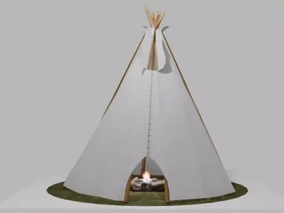 Teepee 3D model