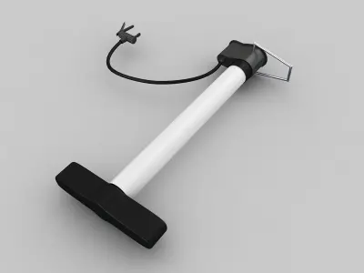 hand air pump 3D model