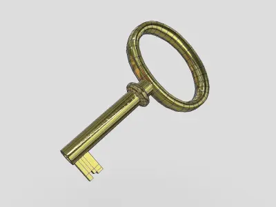 CC0 - Key 9 Free low-poly 3D model