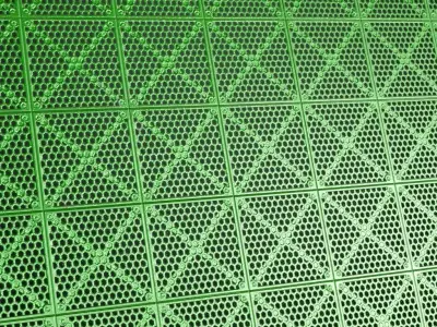 Green Metal Grill Transparent PBR Seamless Texture