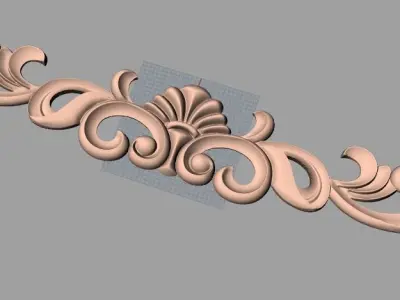 CNC 3D relief design STL format file used for artcam aspire E716 3D model