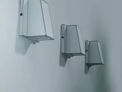 Outdoor Sconce Wall Lights 3D model