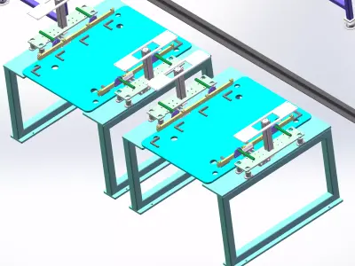 Automated Storage and Retrieval System 3D model