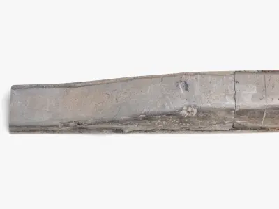 Sidewalk Curb - 8K Scan Low-poly 3D model