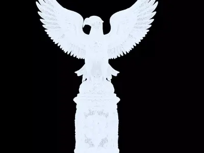 eagle statue  3D model