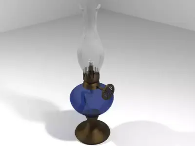 Lamp - Oillamp 3D model