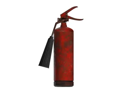 Fire extinguisher box  3D model