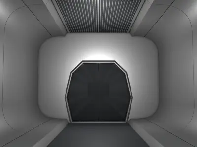 Sci Fi Interiorr 3D model