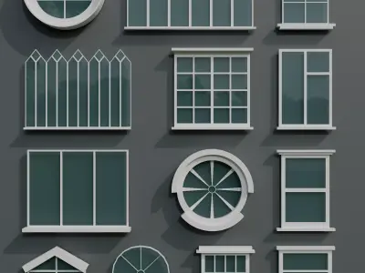 Windows Pack 3D model