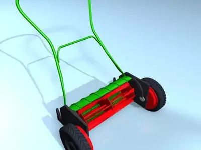 Push Mower 01 3D model