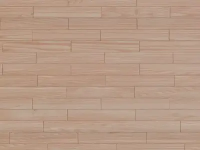 Light Ash Wood Flooring Planks PBR Seamless Texture