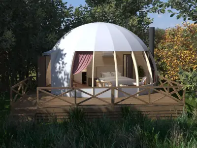 Domed House 3D model