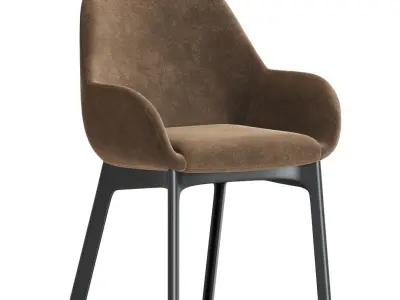 Kartell Clap Dining Chair 3D model