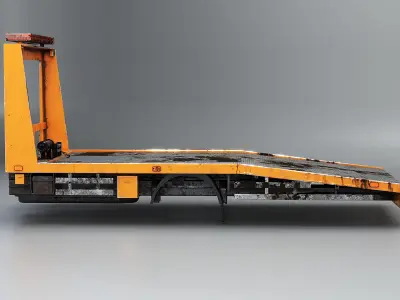  Aged Car Transporter Flatbed Tow Truck Body 