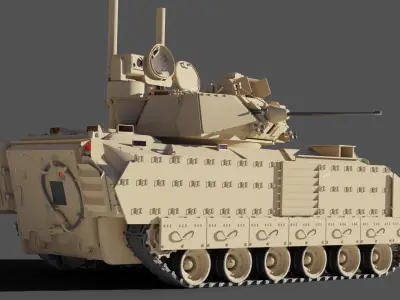  M2 Bradley IFV with full Interior 