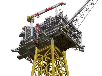  fixed platform (oil rig) 