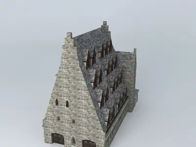 Ancient House version 3 Free 3D model