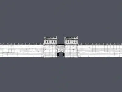 Hittite Fortification 3D model