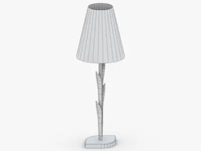 1402 - Table Lamp Low-poly 3D model