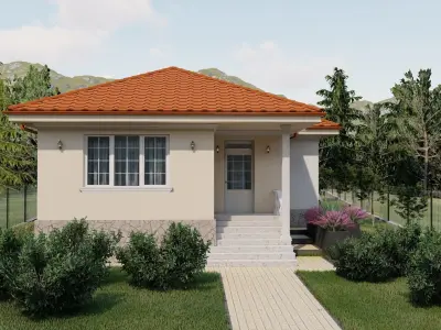 House 11 exterior 3D model
