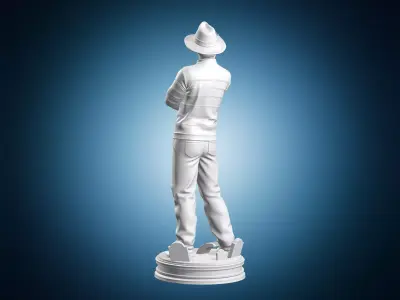 Freddy Krueger Statue 3D print model