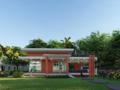  Sketchup House Model  3D model