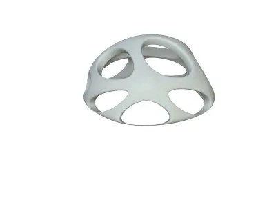 SciFi Cube Object No 52455 Low Poly Shape Low-poly 3D model