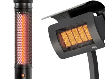 Outdoor heaters 2 3D model
