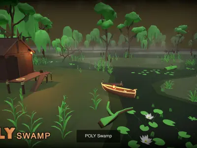 POLY Environment Collection 3D Model Pack