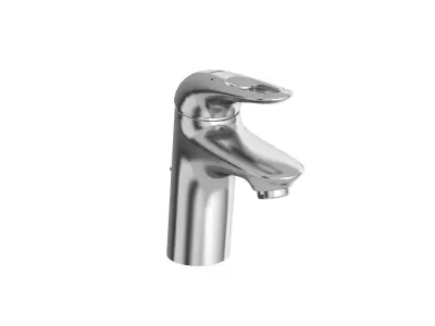 Eurostyle Semi recessed Basin 60 Set 3D model