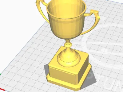 Award Cup Trophy 3D print model