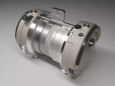 Blade Runner 2042 Memory Orb Prop - C4D Octane 3D model