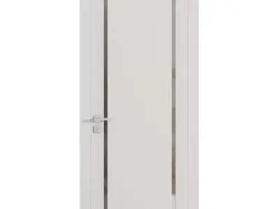 Interior door 16 Low-poly 3D model