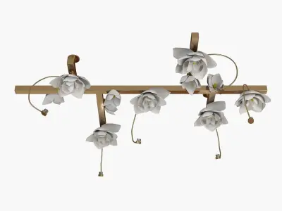 LURE CHANDELIER pelle 3D model
