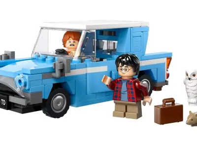 TwindBricks3D - 76424 Flying Ford Anglia 3D print model