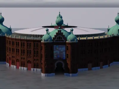 Campo Pequeno 3D model