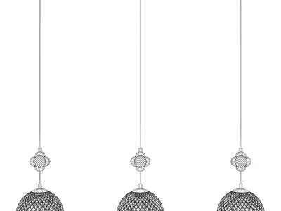 LUARA TRIO Low-poly 3D model