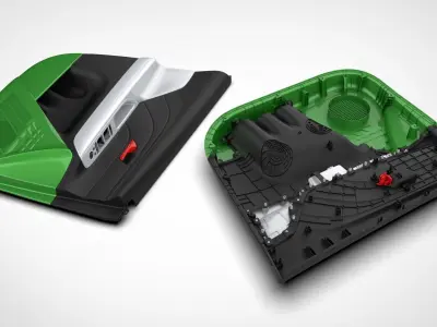 Car Stereo Speaker Bose 3D model