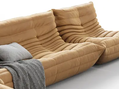 Togo Corner Set 3D model