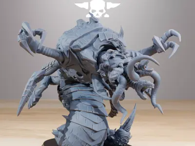 Xenarid Sentinel 3D print model