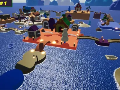 Advance Fantasy Environment 3D model