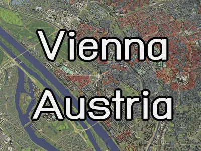 Austria - city and urban 3D Model Pack