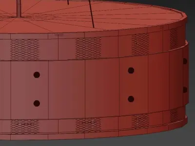 BUNK CHANDELIER 3D model