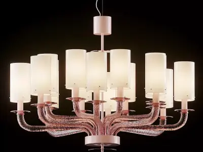 21st Century Venetian Chandelier Murano Glass by Multiforme 3D model