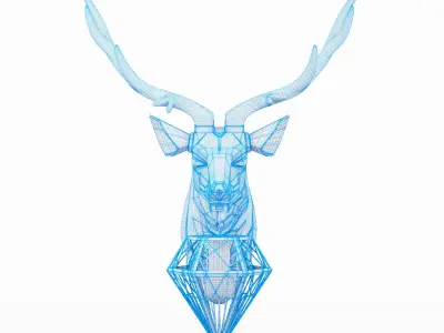 Decorative Wall Light 3D model