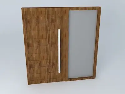 Door Entrance Closed Free 3D model