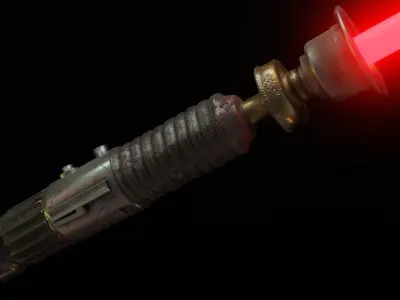 Obi-Wan Lightsaber 3D model