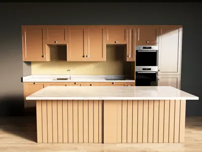 40-Kitchen4 glossy 4 3D model